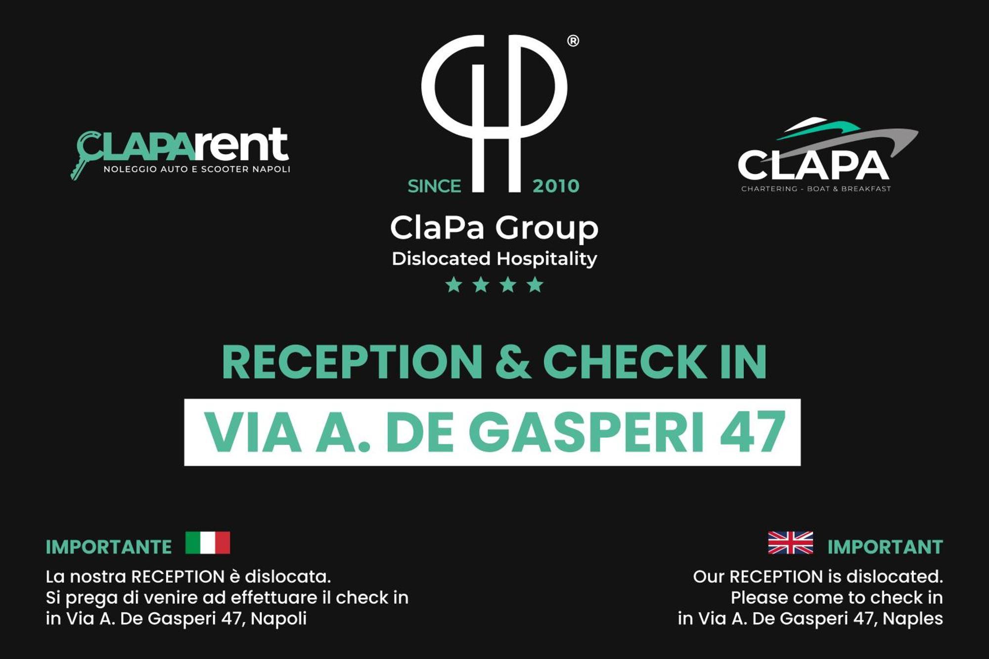 Medina H. Napoli Centro, By Clapa Group Hotell Eksteriør bilde